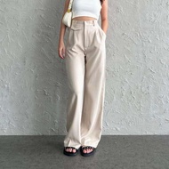 ORO PANTS / highwaist wanita terbaru / oro pants knit