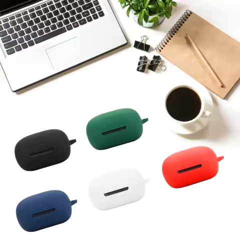 Silicone Protective Case For Audio-technica ATH-CKS50TW2 Wireless Earphone Shockproof Dustproof Prot