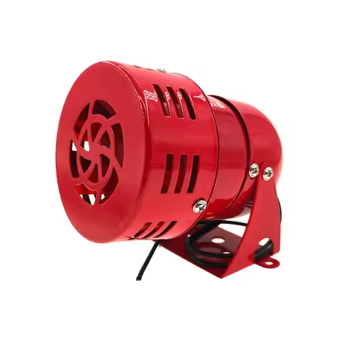 Mini Motor siren MS-190 12V 24V 220V Automotive Air Raid Siren Horn Car Truck Motor Driven Alarm sma