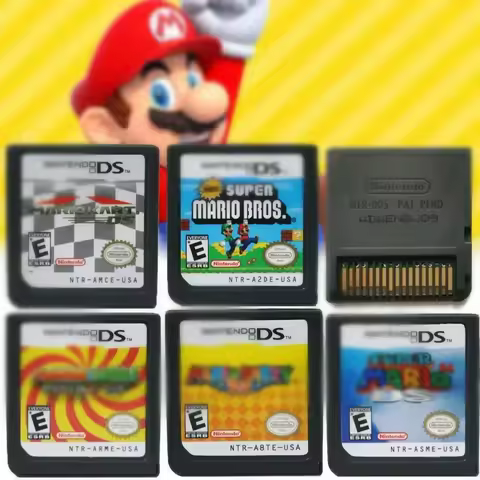 DS Games Chip Card New Super Mario Bros Video Game Console Card Mario Party DS Mario Kart DS Card fo