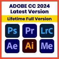 Lifetime Latest Version 2023 Photoshop Illustrator Premiere Pro After Effects Lightroom Classic Medi