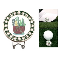 LazaraLifeMagnetic ลูกกอล์ฟ Marker กิ๊บติดหมวก Golf Putting การฝึกอบรมตำแหน่งเครื่องหมายอุปกรณ์เสริม