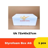 Styrofoam Box AG Height 50x40x29cm | 72x40x27cm