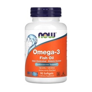 Now Foods, Omega 3 ,Fish Oil, 90 Softgels, Best by: 03/26