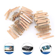 100pcs 1/4w Film Resistors 0.25W 5% Carbon Film Resistor 1-10M Ohm 180 330 2.7k  2.2k  47k 3.3k 33k 