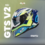 GILLE Z-501 GTS V2 SYNTH Full Face Dual Visor Motorcycle Helmet