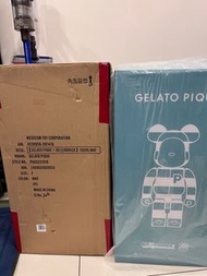 藍色睡衣熊 GELATO PIQUE BE@RBRICK 1000%+400%庫柏力克熊