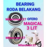 Electric bicycle rear wheel bearing magical 3 lit laker klahar electric bicycle rear dynamo wheel ma