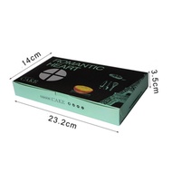 Tart box packaging box with window