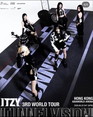 ITZY 3rd World Tour 香港演唱會海報