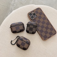 Fashion Checkered case for Iphone 13 pro max 12 pro max 11 pro max airpods 1 2 3 pro