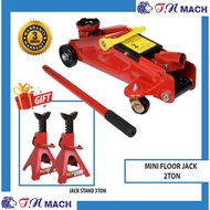 JACK STAND 3 TON &amp; MINI FLOOR JACK 2 TON (COMBO SET)