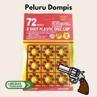72 Shot Peluru mainan isi ulang peluru dompis ring cap mainan anak jadul nostalgia