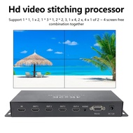 2x2 HDMI Video Wall Controller HD Processor MultiScreen Stitching 1920x1080P60Hz 1 In 4 Out  TV Spli