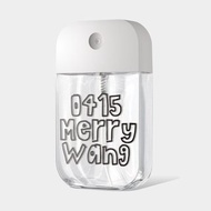 鏤空字 客製化英文名 生日 酒精瓶 卡片式噴霧瓶 PU166