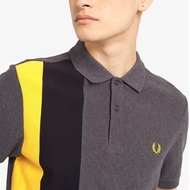 100%Original Fred Perry FP Polo Shirt Men's Casual Business Short Sleeve Tops baju atasan lelaki Baju POLO lelaki