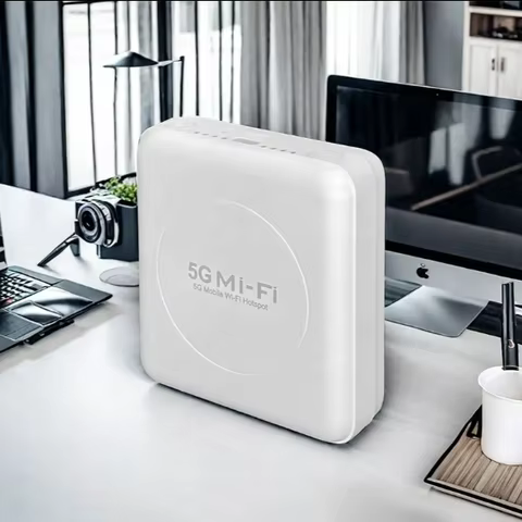 Original&new FiberHome LG6121F 3.8Gbps Wi-Fi 6 AX1800 2.4/5GHz 4G LTE Cat19 NSA+SA 5G CPE Home Sim C