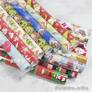 Gift Wrapper 10sheets/roll XMAS Birthday Wedding Christmas Gift paper Present Paper