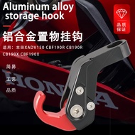 Suitable for Honda xadv150/750 CBF190R CB190R Mengyang 190x Modified Rearview Mirror Hook Accessories