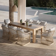 Outdoor Furniture Set for Terrace, Balcony, Leisure, Hotel, Villa, Homestay, Rattan Sofa, Garden Fur