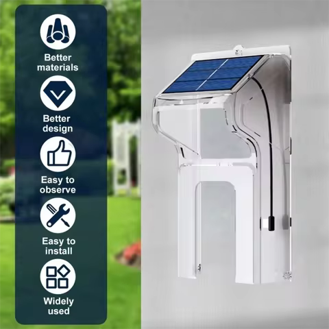 New Waterproof Doorbell Rain Cover Solar Dustproof Ring Button Protector Plastic Doorbell Sun Protec