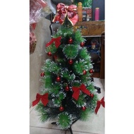 90cm snow Christmas tree plus accessories