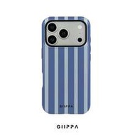 1ชิ้น เคสโทรศัพท์ลายแถบสีฟ้าหมอก, เคสโทรศัพท์ Phone 17 Pro Max, เข้ากันได้กับ Phone 16 Pro Max, 15 P