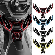 Honda ADV160 Fishbone Tank Grip – Anti-Slip Vinyl Sticker for Scooter Mods