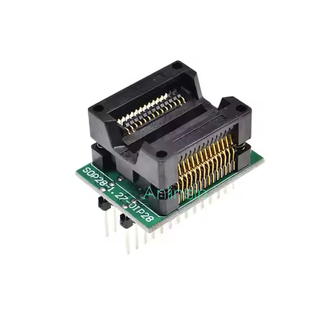 SOIC28 SOIC 28 SOP28 TO DIP28 programmer adapter socket Body Width 7.5MM 300MIL IC SOCKET CONVERTER 