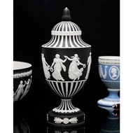 Wedgwood 1975年黑玄舞影 博物館級限量寶瓶 黑白永恆經典女神瓶
