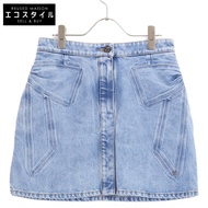 香奈兒 [近全新/國內正品] 26SS P80593V73058RIBON設計牛仔迷你包 38碼 [二手]