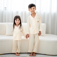 Lebear Luxe Comfort Pyjamas in Cream