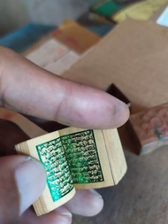 kitab Stambul kecil tinta hijau