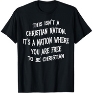 Separation Of Church And State Anti Religion Atheist Atheism T-Shirt