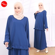 KM Ayesha Baju Kurung Raya Modern Sedondon Viral [K2819][K2832]