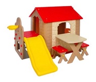 Haenim Toy 歡樂公園兒童屋 – 咖啡色/紅色T4064BS)