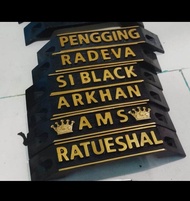 KUMIS YAMAHA RX KING CUSTOM NAMA TANPA DUDUKAN BESI