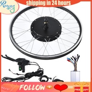 Electric Bicycle Conversion Kit  Mountain Bike E-bike with 48V 1500W Motor 26 Inch Wheel KT-LCD5 Meter