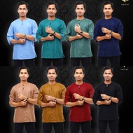 [XS - XL] KURTA WNI LENGAN TIGA SUKU 3 SUKU LELAKI MURAH | KURTA ABENG WNI | KURTA TELUK BELANGA .