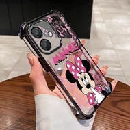 OPPO A5 Pro 5G A5i Pro A5x A3x A3 Pro 5G Minnie Casing Clear Casing Soft Shockproof Plating Airbag T