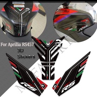 Motorcycle For Aprilia RS457 RS 457 2024 2025 Tank Pad Side Grips Gas Fuel Oil Kit Knee Fairing Fend