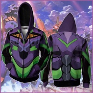 YT2 Evangelion Jacket - Cosplay Top, Unisex Plus Size