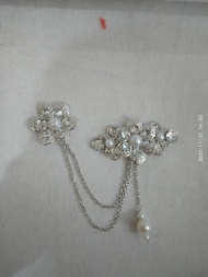 bros silver /Bros kebaya silver/Bros dada/Bros hijab model rantai/Bros modern /Bros pesta/Bros kebay