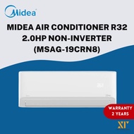 MIDEA AIR CONDITIONER R32 2.0HP NON-INVERTER (MSAG-19CRN8)