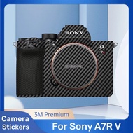 Untuk Sony A7R5 A7RV kamera Decal Vinyl Balut Filem Pelekat Pelindung Kamera ILCE-7RM5 ILCE7RM5 A7RM