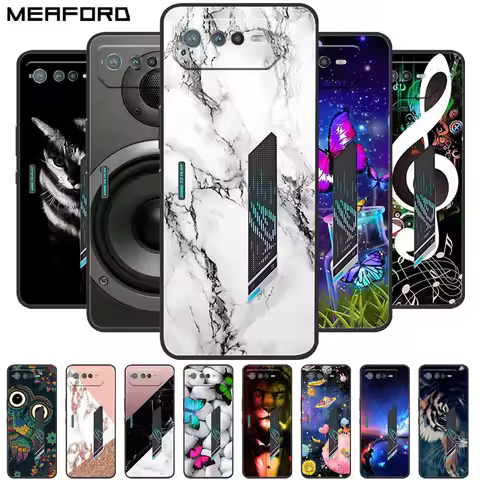 For Asus ROG Phone 6 Case Phone6 Pro 5G TPU Soft Fashion Silicone Bumper capa for Asus ROG Phone 6 P