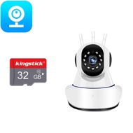 กล้องวงจรปิด360 wifi V380 Pro กล้องวงจรปิดไร้สาย WiFI Full HD 5MP led infrared กล้องวงจร IP Camera 5
