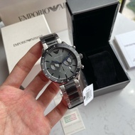 Emporio Armani Men’s Quartz Stainless Steel Grey Dial 43mm Watch - AR11391