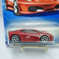 MERAH Diecast Hotwheels 1: FERRARI F430 CHALLENGE RED RED