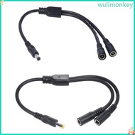 WU Power Extension Adapter Cable 5 5x2 1mm 5 5x2 5mm for CCTV Cameras Routers DVR